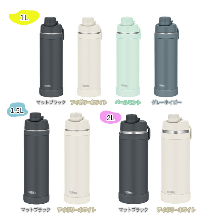 THERMOS（サーモス） 水筒 真空断熱スポーツボトル 1.5リットル 名入れ
