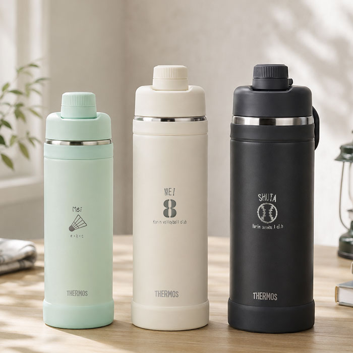 THERMOS（サーモス） 水筒 真空断熱スポーツボトル 1リットル 名入れ