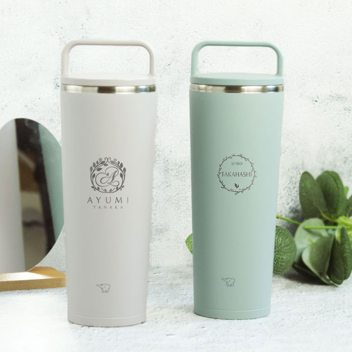 象印（ZOJIRUSHI） 名入れ ステンレス キャリー タンブラー 400ml 定番