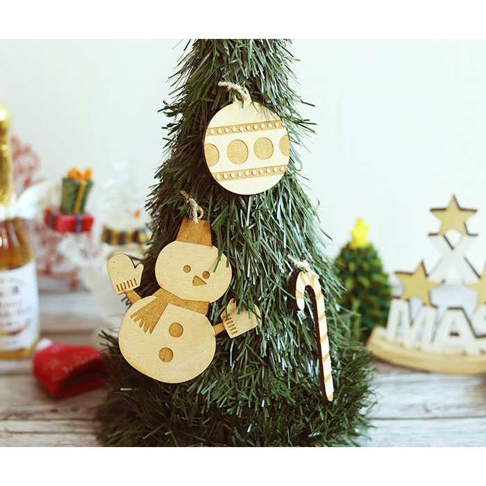クリスマス 飾り オーナメント 10個 セット 木製 壁 おしゃれ 日本製 クリスマスツリー 装飾 壁面 ウォール インスタ映え SNS インテリア 飾り アート 雑貨 北欧 ナチュラル