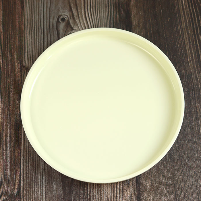 お盆 トレー 日本製 国産 電子レンジ対応 食洗器対応 抗菌 ノンスリップ レンジトレー 丸 クリーム すべらない ノンスリップ加工 滑り止め トレイ おしゃれ |  | 04