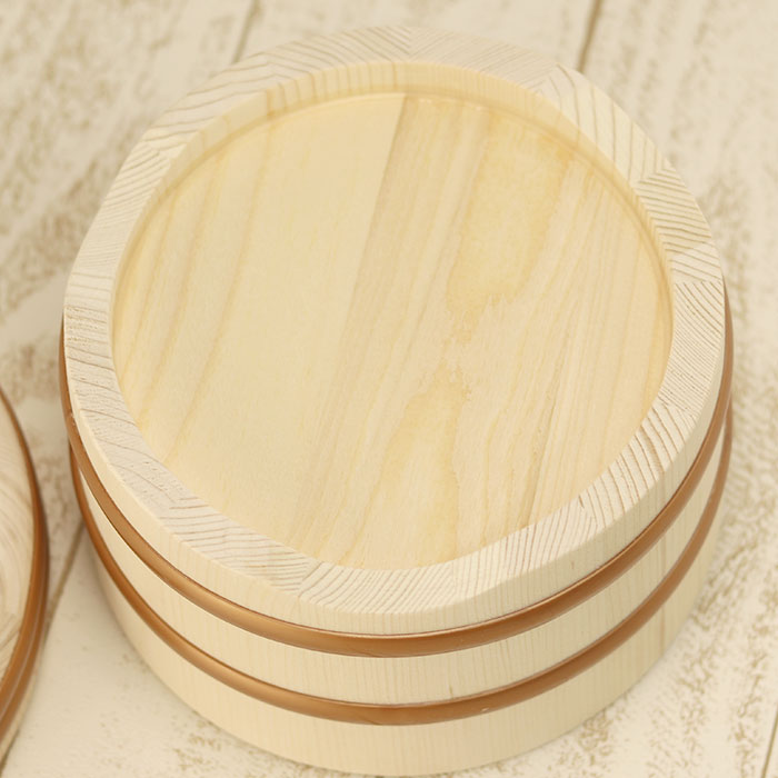 おひつ 木製 江戸びつ 小 21cm 無塗装 杉 お櫃 木 ご飯 ごはん おひつ