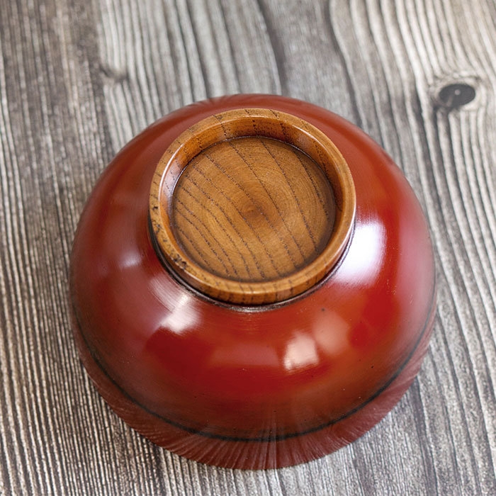 お椀 汁椀 おしゃれ おわん お吸い物 かわいい キッチン スープ 単品 味噌汁 和風 和食 定番 曙 木のお椀 木製 根来 漆 漆器 食器 絶対一番 安い 木製