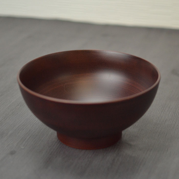 椀 丼 日本製 食洗機対応 電子レンジ対応 PET ラーメン鉢 ダーク 約