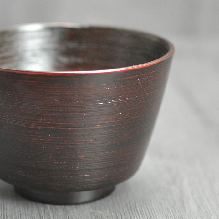 お椀 木製 汁椀 角 曙 約11.5cm
