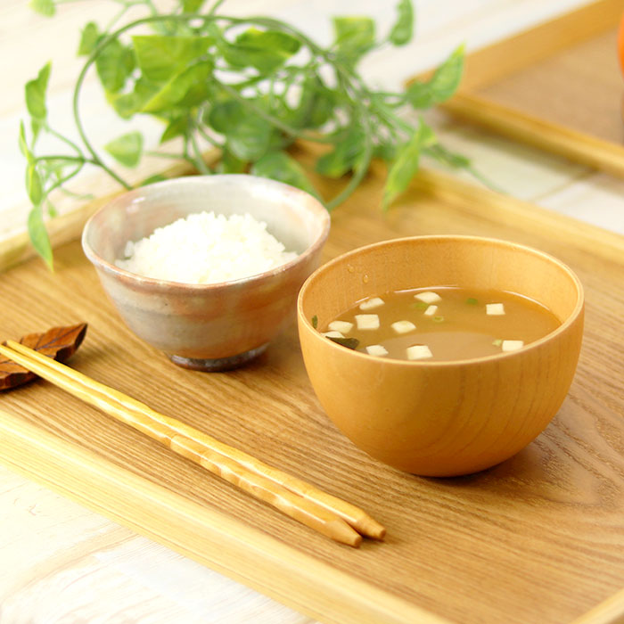 食洗機対応！木製お椀】 汁椀 食洗機対応 ナノテックコーティング