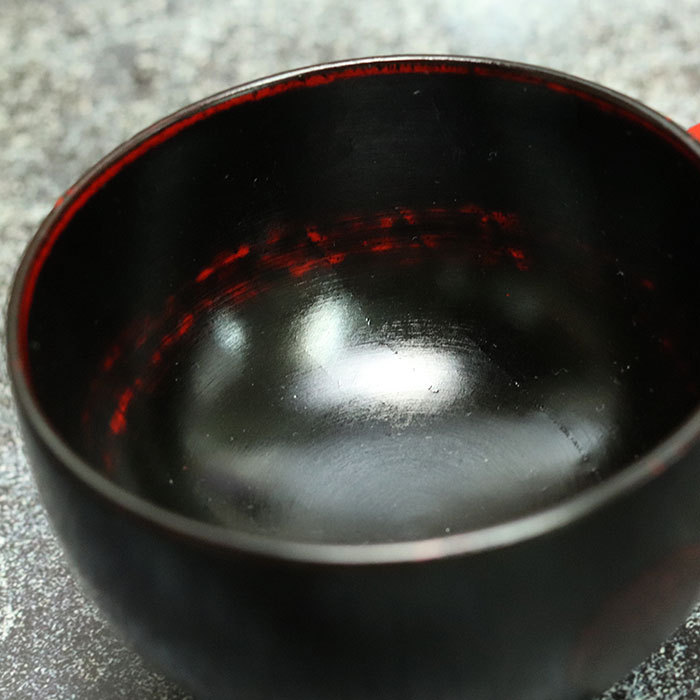 木製 お椀 汁椀 手付き スープカップ 根来 曙 丸玉柄 マルチカップ 食器 木製食器 カフェ 北欧 おしゃれ うるし 漆 和風 和食器 かわいい 椀 お椀 スープ 汁椀