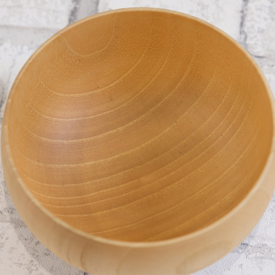 お椀 木製 汁椀 ナチュラルボウル 大 訳あり...の詳細画像5