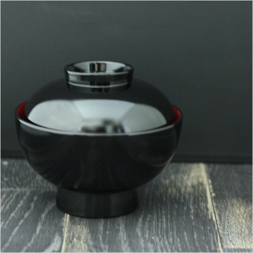 黒内朱 雑煮椀 1入
