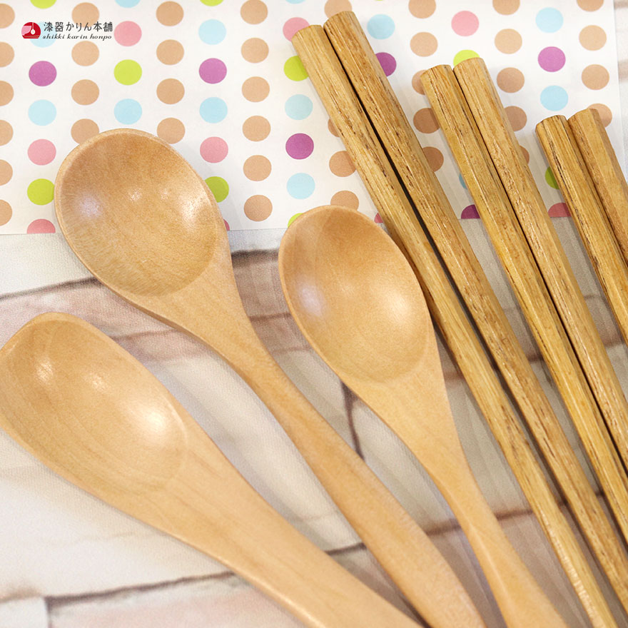 箸 キッズ ベビー 子供 食洗機対応 八角 こども箸3膳とスプーン3本