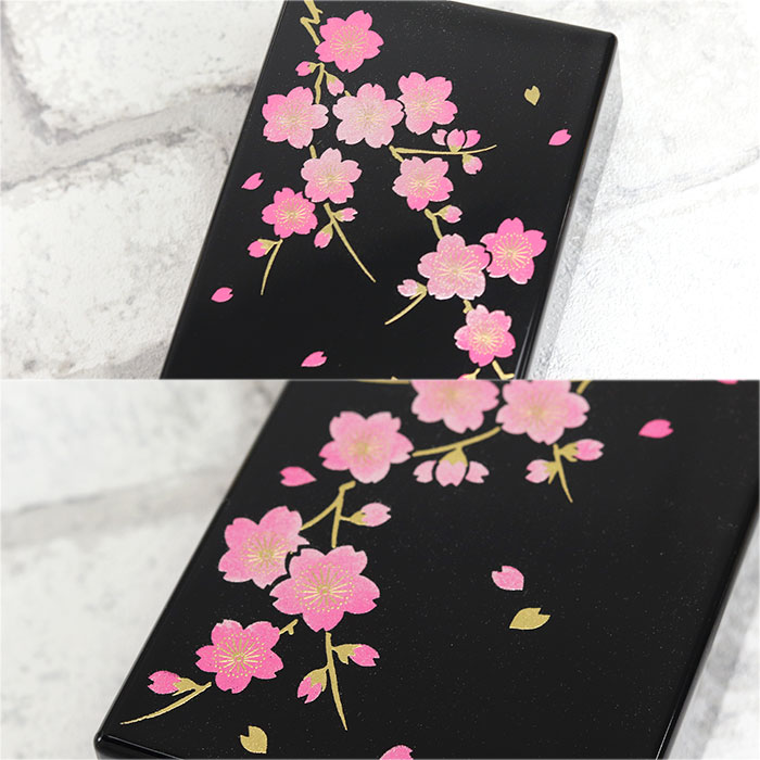 ボールペン ギフト ペンケース付き 漆芸ボールペン 桜 国内加工 箱入り