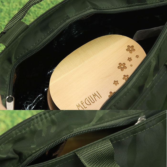 ランチバッグ 保冷バッグ お弁当 保冷ランチバッグ お弁当 バッグ お弁当袋 BONTE クールランチバッグ トート型 カモフラ グリーン TORUNE トルネ |  | 04