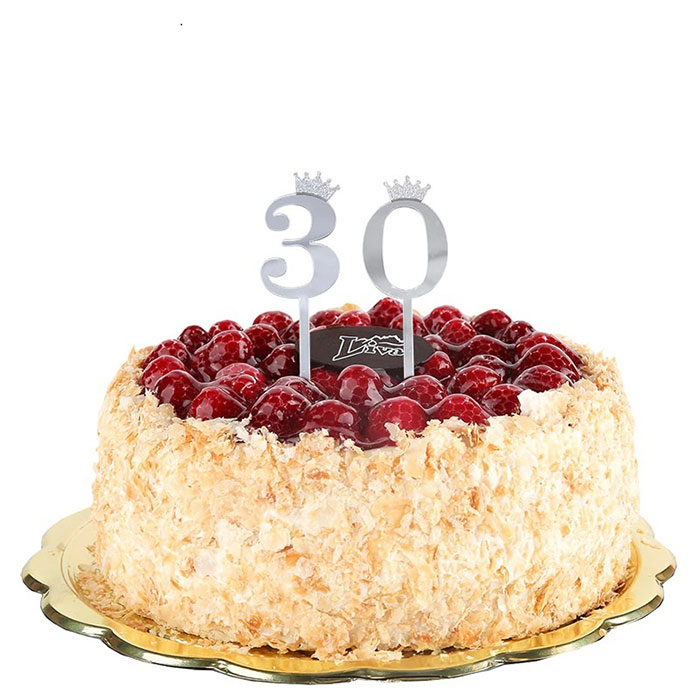 誕生日 ケーキ 飾り ケーキトッパー 数字 1歳 1才 2歳3歳4歳5歳 バースデーケーキ お祝い デコレーション インスタ映え キラキラ ミラー 関連画像3