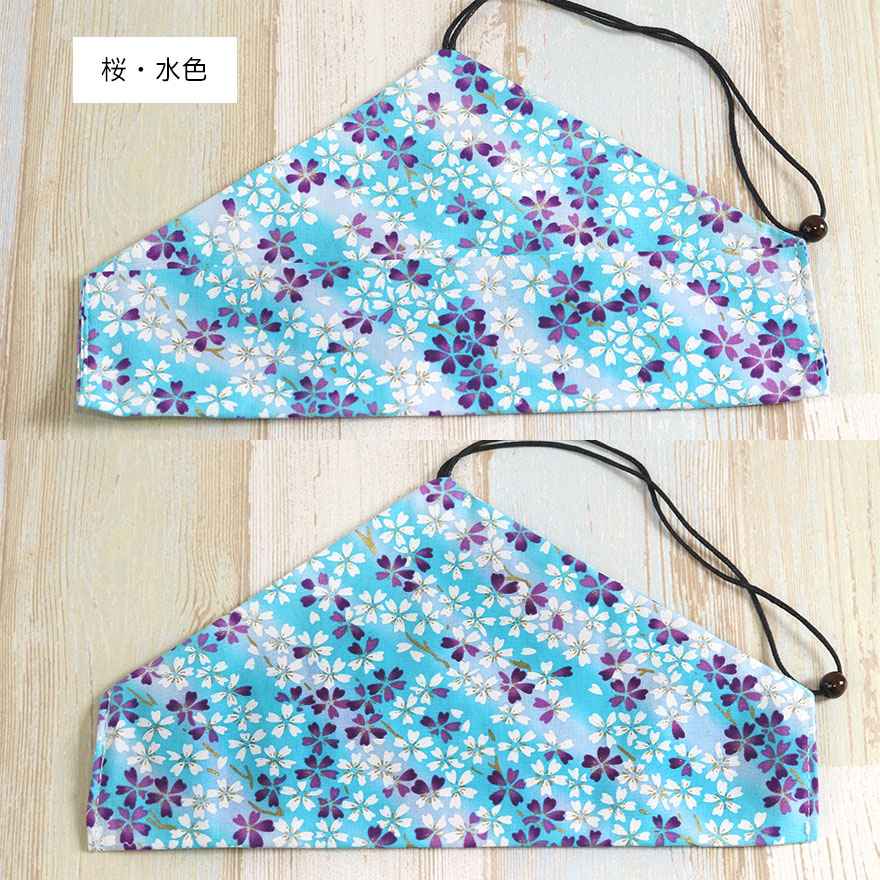 箸・カトラリー用 収納袋 箸袋 巻きタイプ 花柄 単品