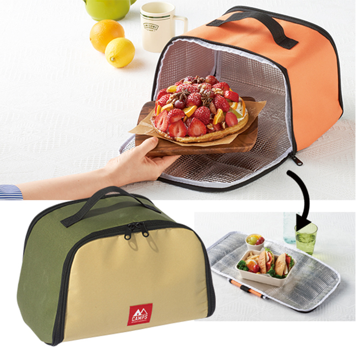 ランチバッグ 大きめ 大容量 キャンプス 保冷温フルジップランチバッグ 保冷 保温 保冷バッグ 多機能 内側アルミ 側面開き 正面開き コンパクト収納 ランチマット 食品保存 アウトドア お弁当バッグ おしゃれ 軽量
