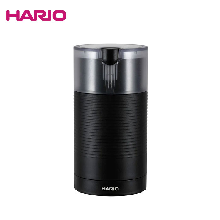 HARIO（ハリオ） 電動コーヒーミル・スイッチ ブラック 箱入り 挽きた