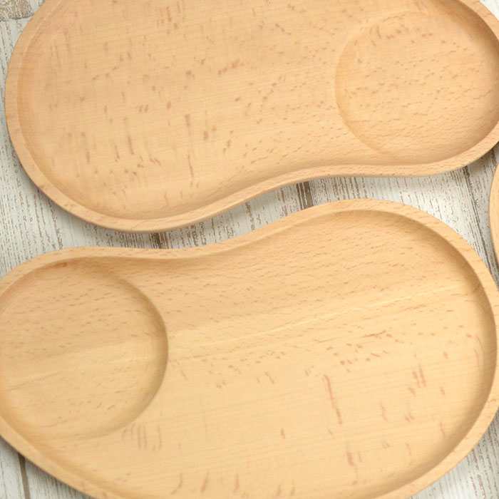 ウッドプレート モーニングプレート ブナの木 木製皿 25.5×15cm｜karinhonpo2951｜10
