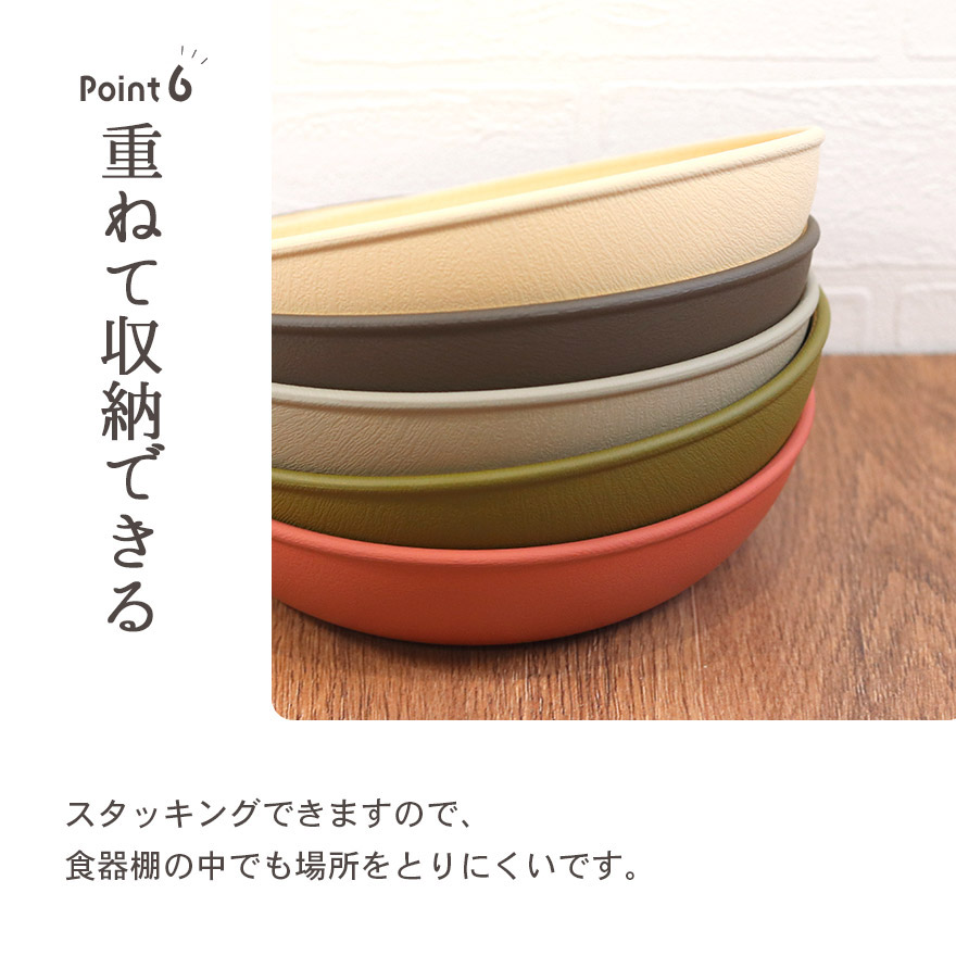EARTH COLOR 皿 プレート 食洗機対応 電子レンジ対応 日本製