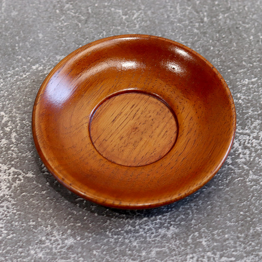 木製 茶托 丸型 茶 単品 おしゃれ かわいい コースター 茶受け お菓子用 和風 和食器 キッチン 雑貨 食器 小物 皿 小皿