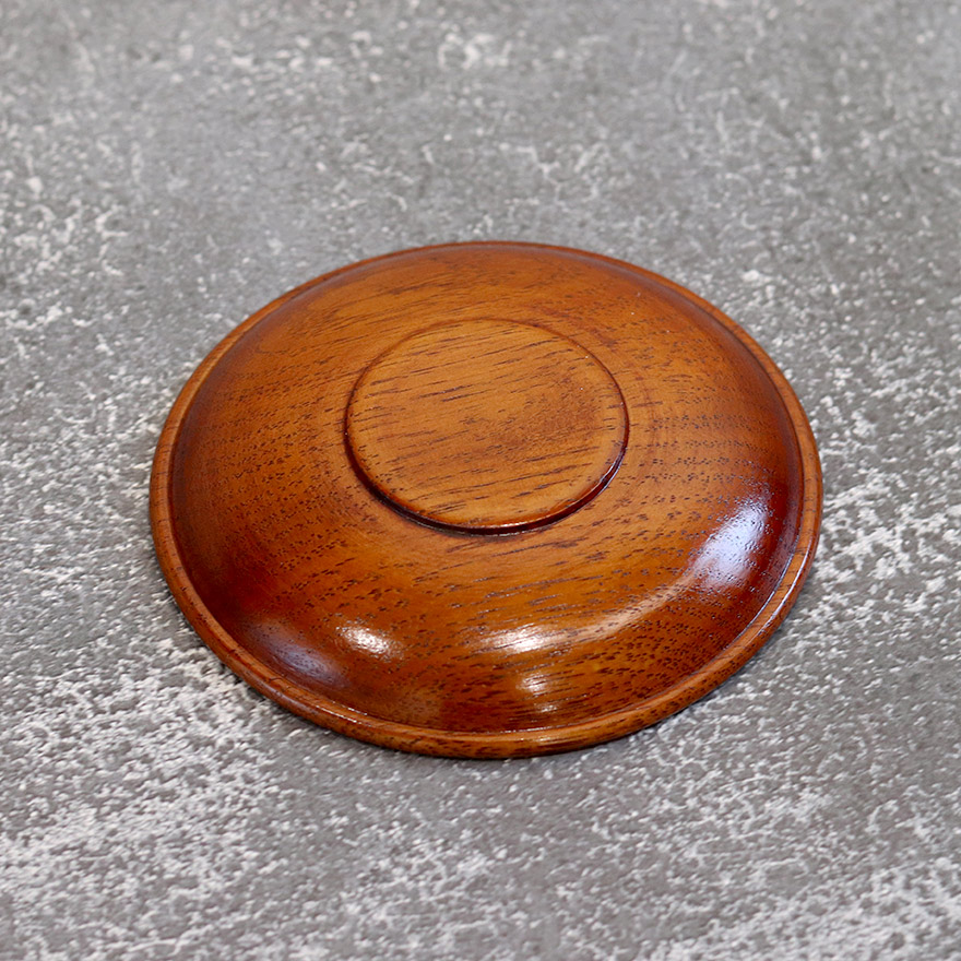 木製 茶托 丸型 茶 単品 おしゃれ かわいい コースター 茶受け お菓子用 和風 和食器 キッチン 雑貨 食器 小物 皿 小皿
