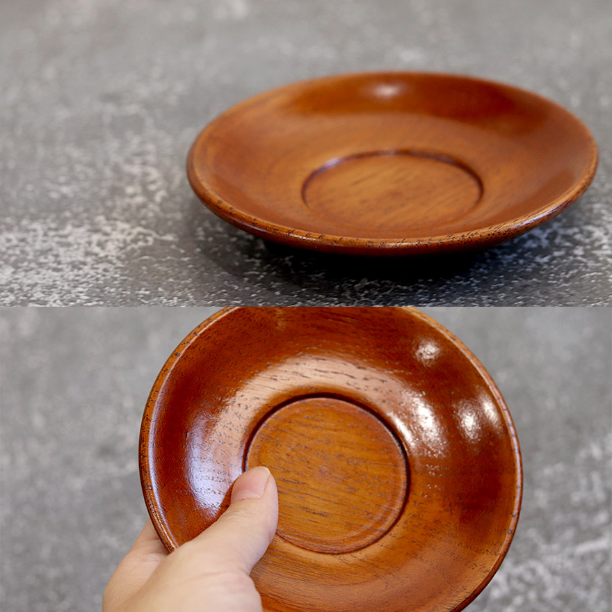 木製 茶托 丸型 茶 単品 おしゃれ かわいい コースター 茶受け お菓子用 和風 和食器 キッチン 雑貨 食器 小物 皿 小皿