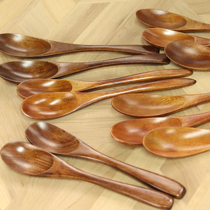 木製 スプーン おかゆスプーン 5本セット
