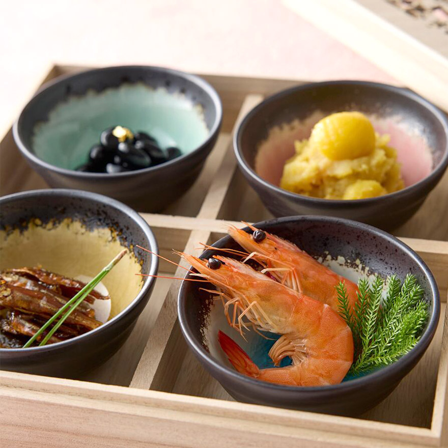 四季彩 小鉢4P 木箱入り 日本製 食洗機対応 電子レンジ対応 おしゃれ