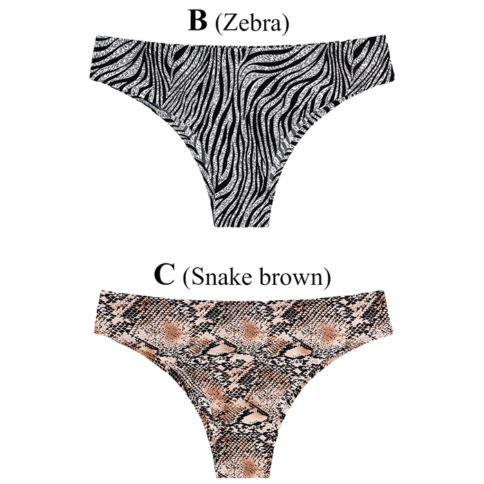 【送料無料】 レディース無縫製ブラジリアンショーツ