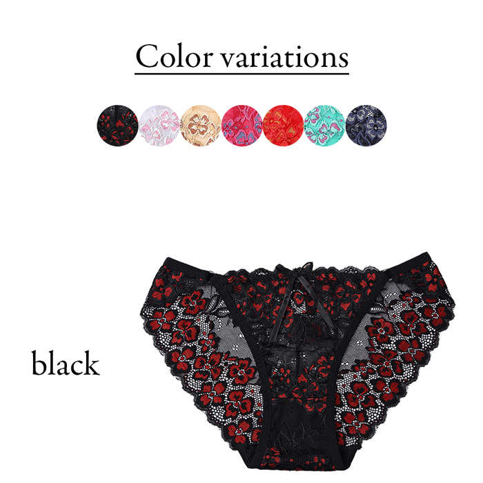 【プチプラ】 総レースのレディースフルバックショーツ