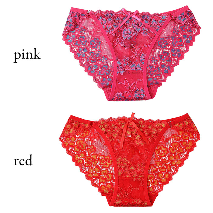 【プチプラ】 総レースのレディースフルバックショーツ