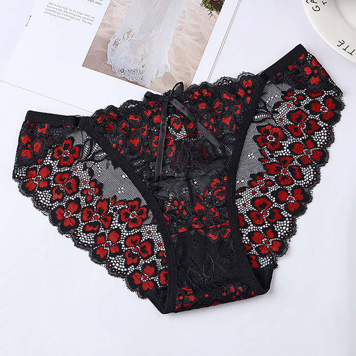 【プチプラ】 総レースのレディースフルバックショーツ