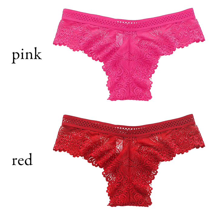 【プチプラ】 総レースのレディースブラジリアンショーツ