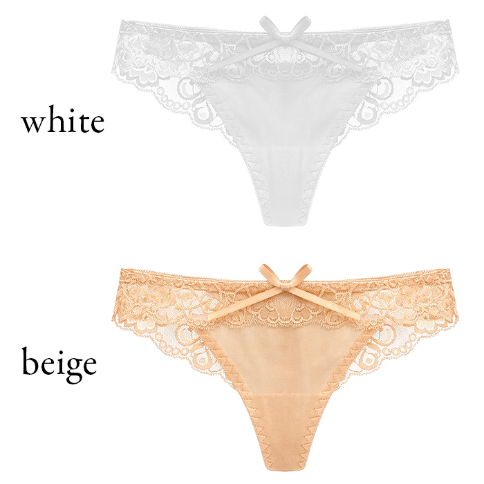 【プチプラ】 綿混素材のレディースブラジリアンショーツ