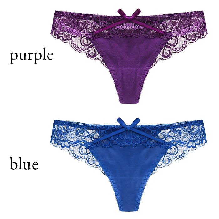 【プチプラ】 綿混素材のレディースブラジリアンショーツ