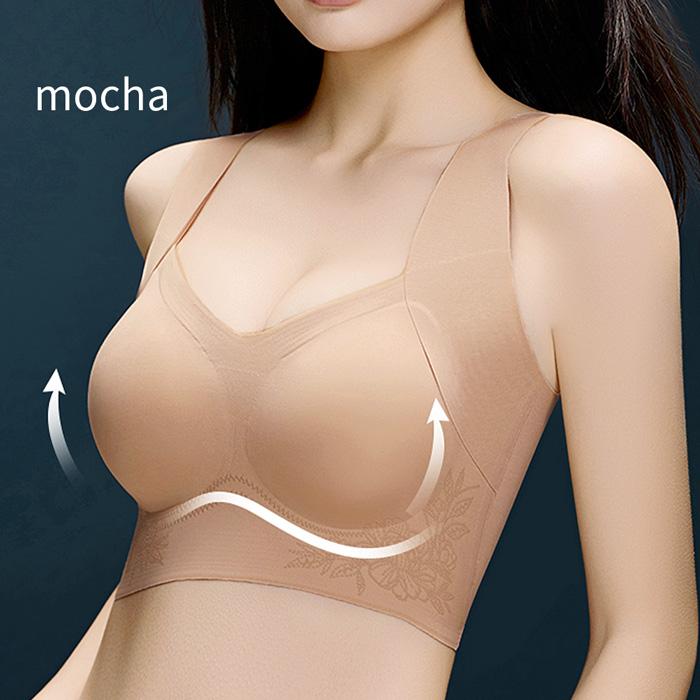 【送料無料】 整う、軽い、痛くない。簡単に美胸シームレスブラ