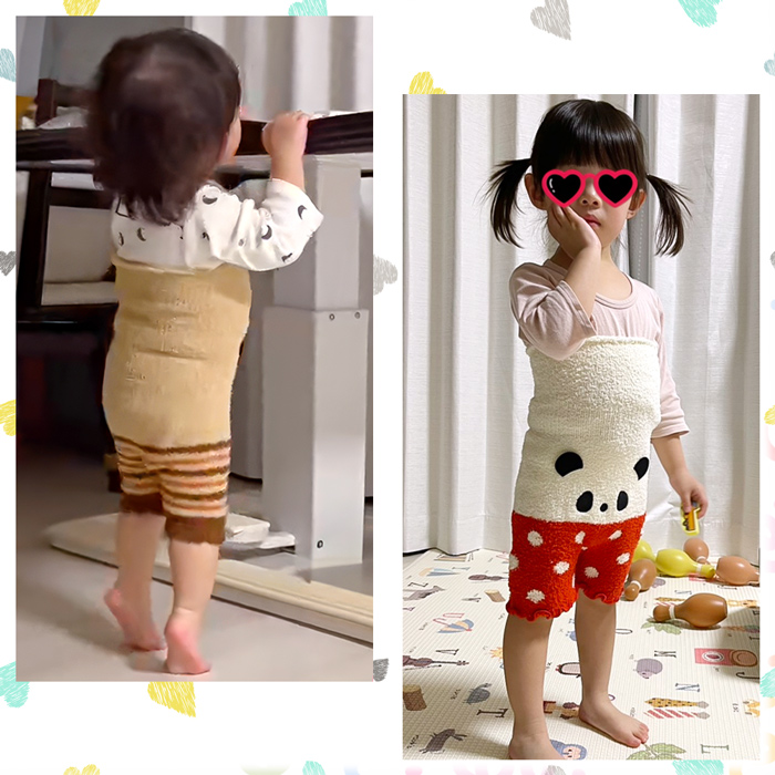 【送料無料】 おまかせ福袋 可愛い動物柄のキッズ腹巻きパンツ