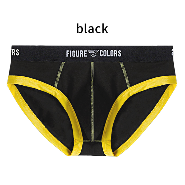 【送料無料】綿95% おしゃれなメンズ前閉じブリーフパンツ