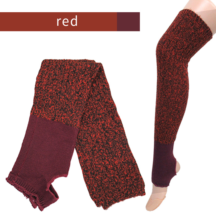 【送料無料】トレンカタイプ あったか綿素材のレッグウォーマー