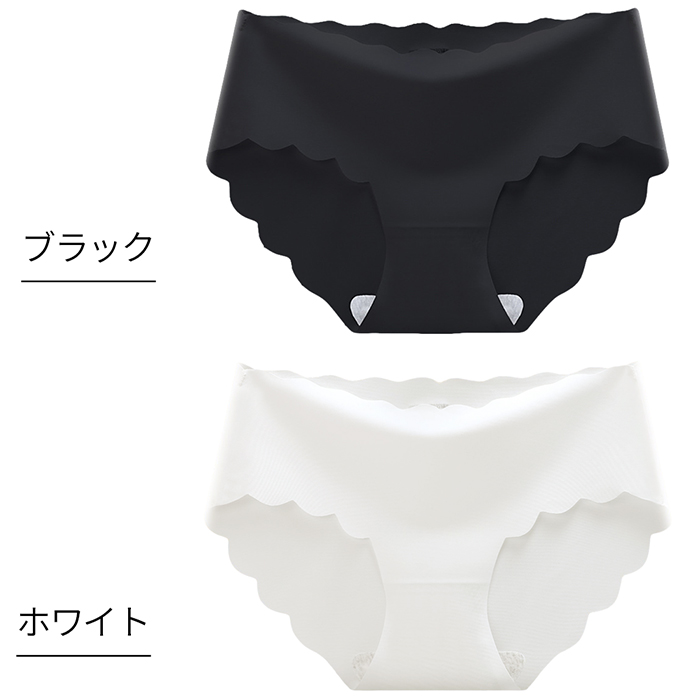 締め付けゼロ サラサラ軽い素肌に溶け込むシームレスショーツ