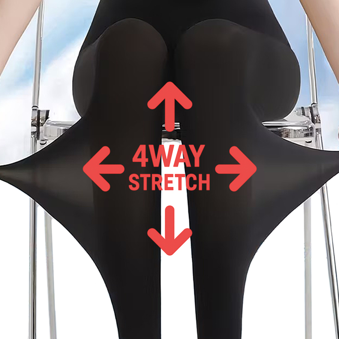 【送料無料】驚くほど伸びる、まるで素肌みたいなレギンス
