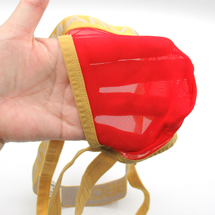 開放感がクセになる！すけすけメンズOバックショーツ