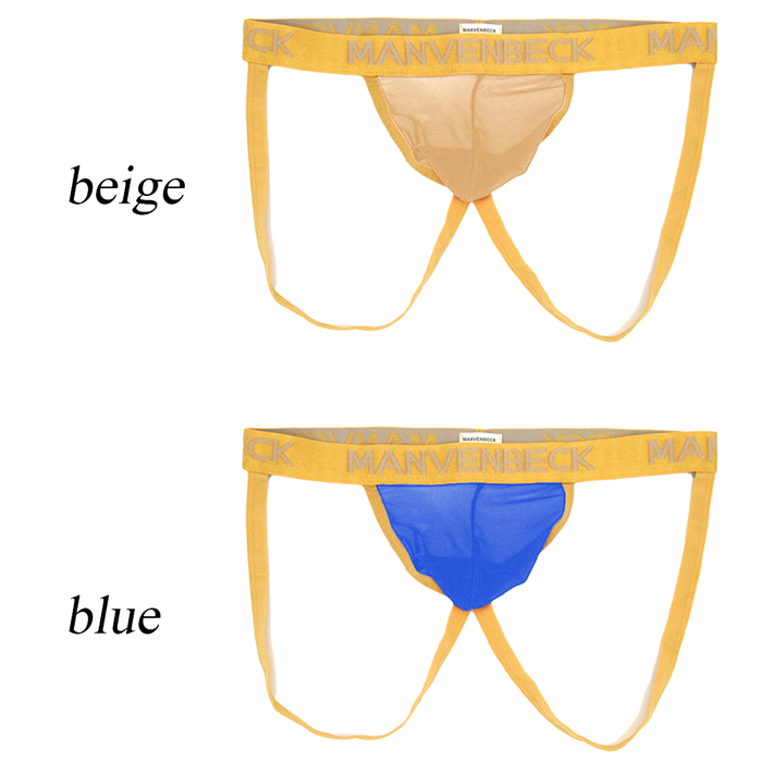 開放感がクセになる！すけすけメンズOバックショーツ