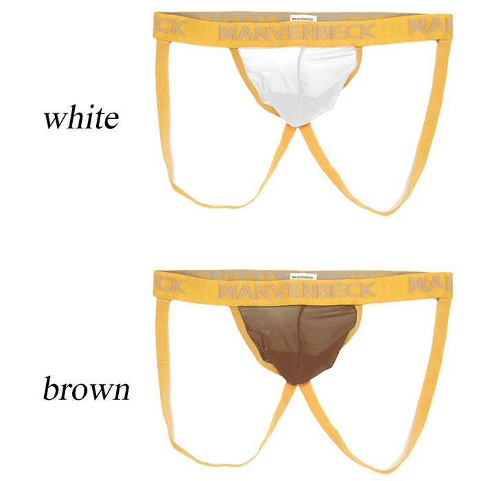 開放感がクセになる！すけすけメンズOバックショーツ