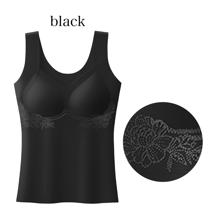 しっかり寄せて美しくキープ さらさらシームレスブラトップ