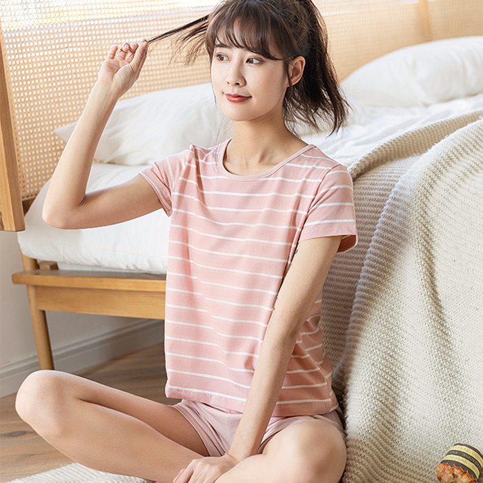 半袖短パンルームウェア上下セット