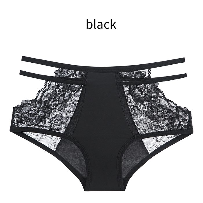 【プチプラ特価】 レース×サイド紐のハイウエストショーツ