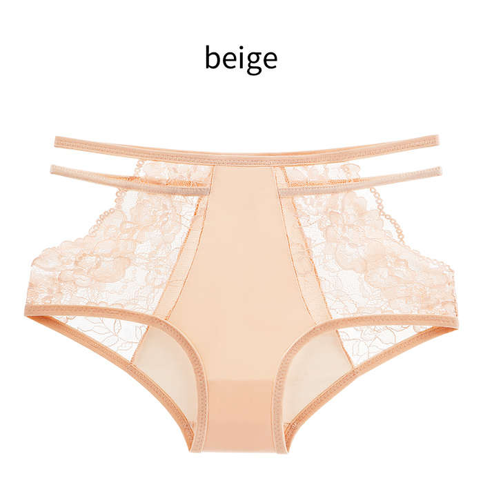 【プチプラ特価】 レース×サイド紐のハイウエストショーツ
