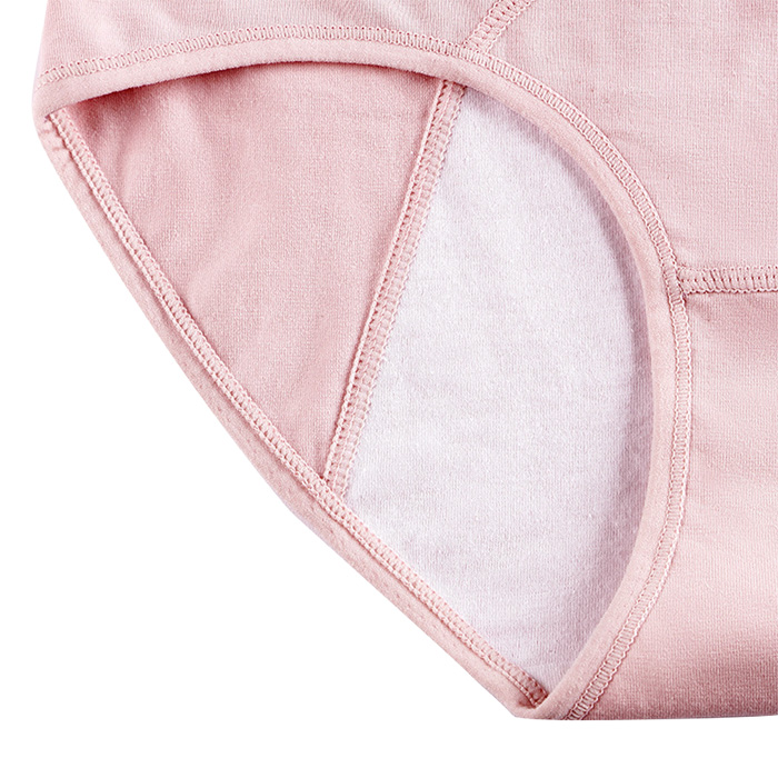 クロッチ部分は３重構造で透湿性、防水性が高いサニタリー♪