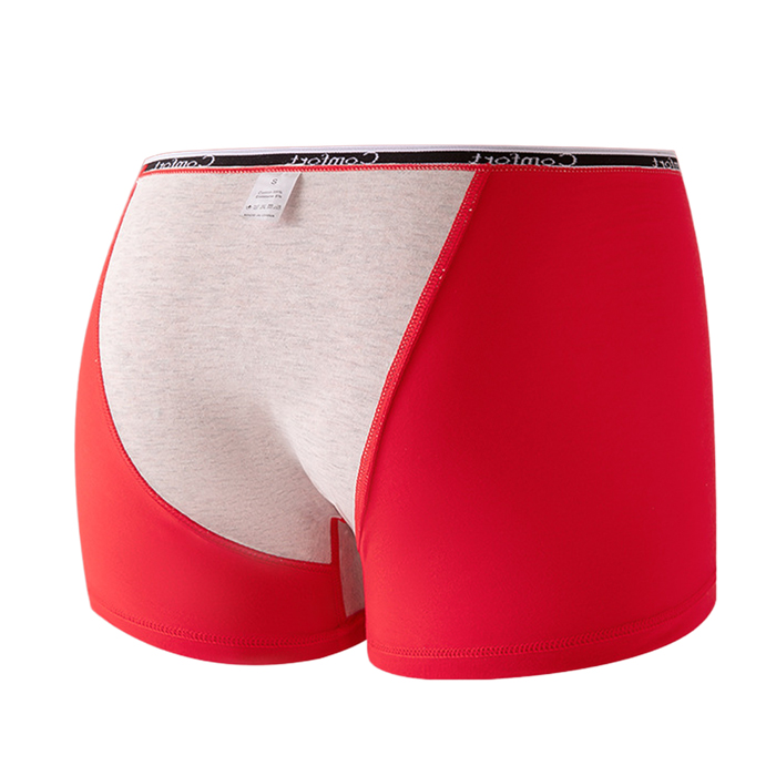 【送料無料】 綿95% ボクサータイプのサニタリーショーツ