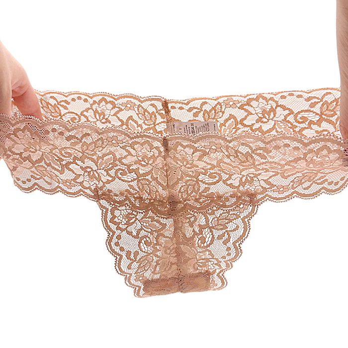 【プチプラ大特価】透ける花柄レースのレディースTバック